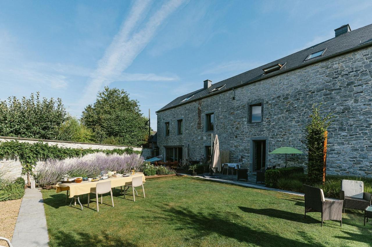 B&B L'Echappee Belle Welness Spa Et Table D'Hotes Falaen ภายนอก รูปภาพ