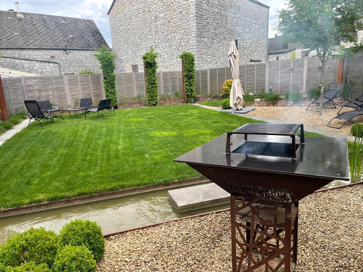 B&B L'Echappee Belle Welness Spa Et Table D'Hotes Falaen ภายนอก รูปภาพ