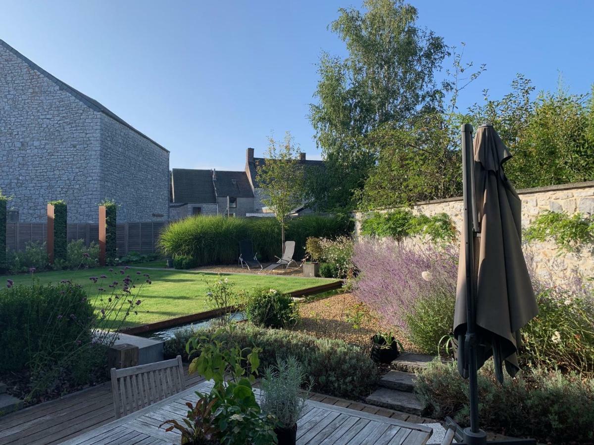 B&B L'Echappee Belle Welness Spa Et Table D'Hotes Falaen ภายนอก รูปภาพ